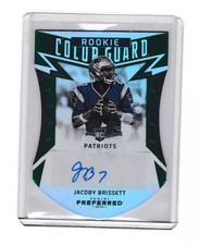 2016 Panini Preferred Color Guard Green Jacoby Brissett Auto RC 275 2/5