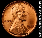1955-S Lincoln Wheat Cent- Choice Gem Brilliant Uncirculated Luster #K2820