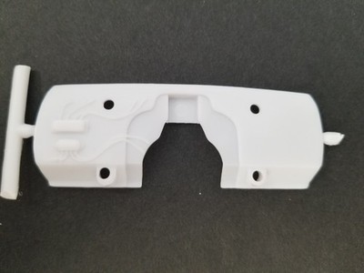 1966 Malibu SS FIREWALL for Revell Monogram 1:24 Model 66 Chevelle