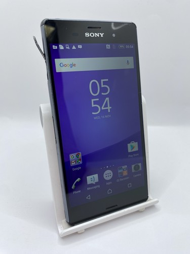 Sony Xperia Z3 schwarz O2 Netzwerk 16GB 5,2" 20,7MP Android Smartphone #C12