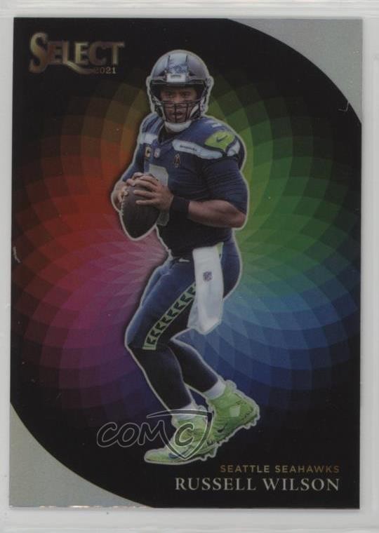 2021 Panini Select Color Wheel Russell Wilson #CW-8