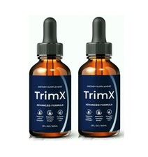 2 Pack - TrimX Drops Trim X Advanced Weight Loss  Metabolism Support 30 servs 