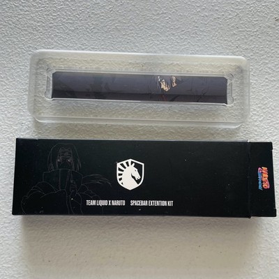 Team Liquid x Naruto Black Crow Itachi Charcoal Spacebar Keycap NIB