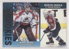1999-00 Pacific Omega Marc Denis Martin Skoula #68 8d2