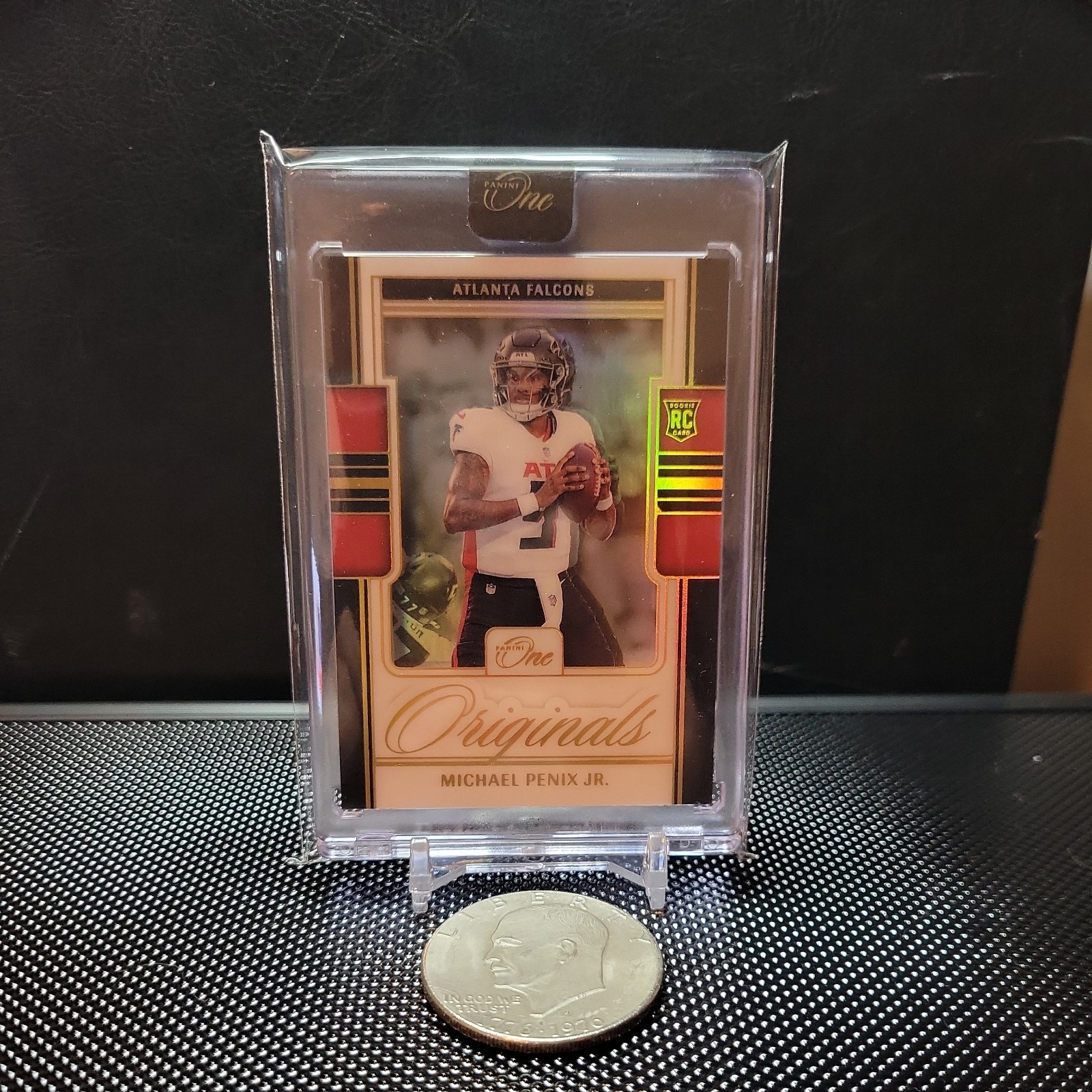 2024 PANINI ONE #OO-MPJ MICHAEL PENIX JR. ORIGINALS GOLD 2/10