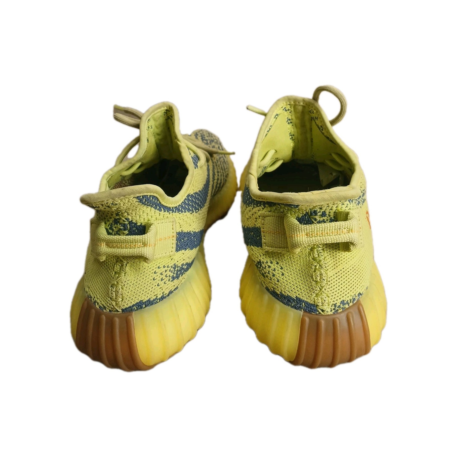 Adidas Yeezy Boost 350 V2 Low Semi Frozen Yellow Men's Athletic Sneakers US 7.5 thumbnail 8
