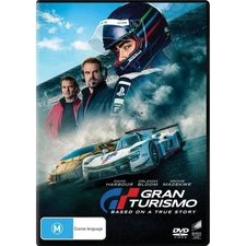 Gran Turismo DVD | David Harbour, Orlando Bloom, Archie Madekwe | Region 2 & 4