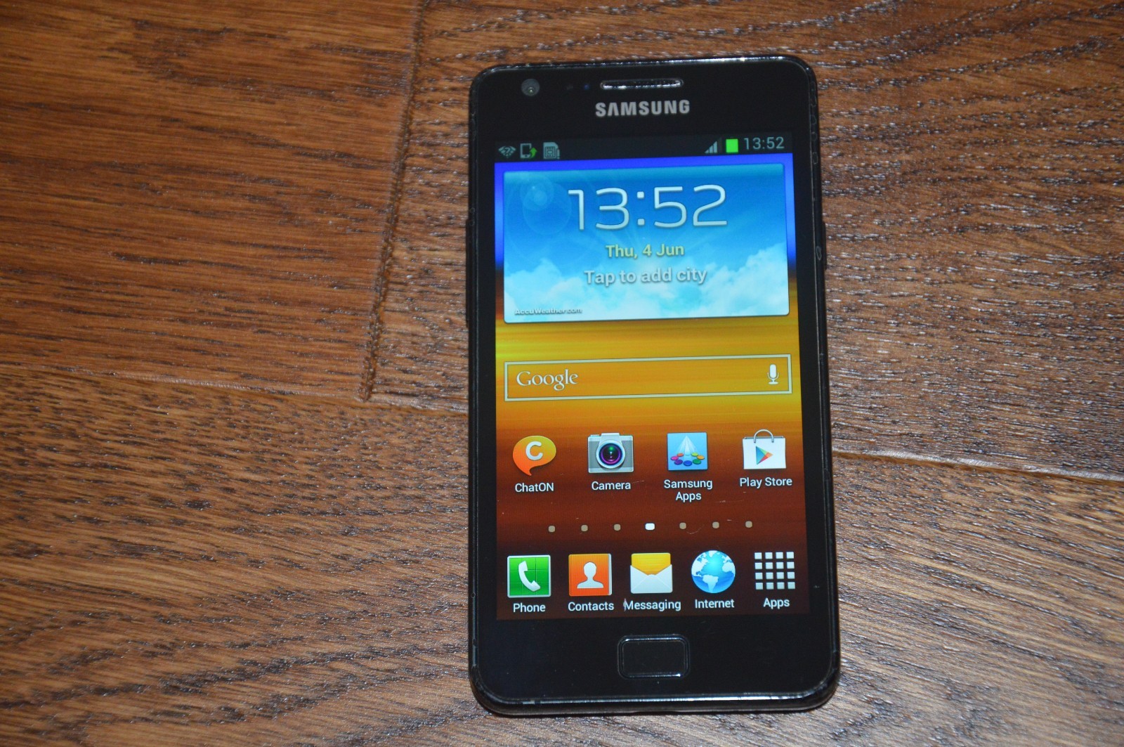 Samsung Galaxy S2 GT-I9100 16gb Unlocked Black Smartphone Good Condition