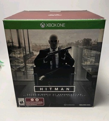 Hitman Agent 47 Chessmaster Statue 10'' Xbox One Collectors Edition in Box