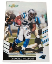 2007 Score DeAngelo Williams #85 Carolina Panthers NFL Football Card (H7