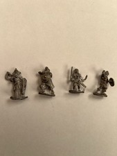 Ral Partha Vintage 1976 1977 1979 Metal D D Figures Lot Of 4