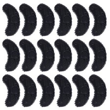 20 Pcs Rubber Bottom Heel Sticker Pad Plate Women's Man Back Inserts