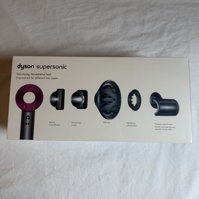 Dyson Supersonic HD08 Haartrockner 1600W mit 5 Aufsätzen Diffusor