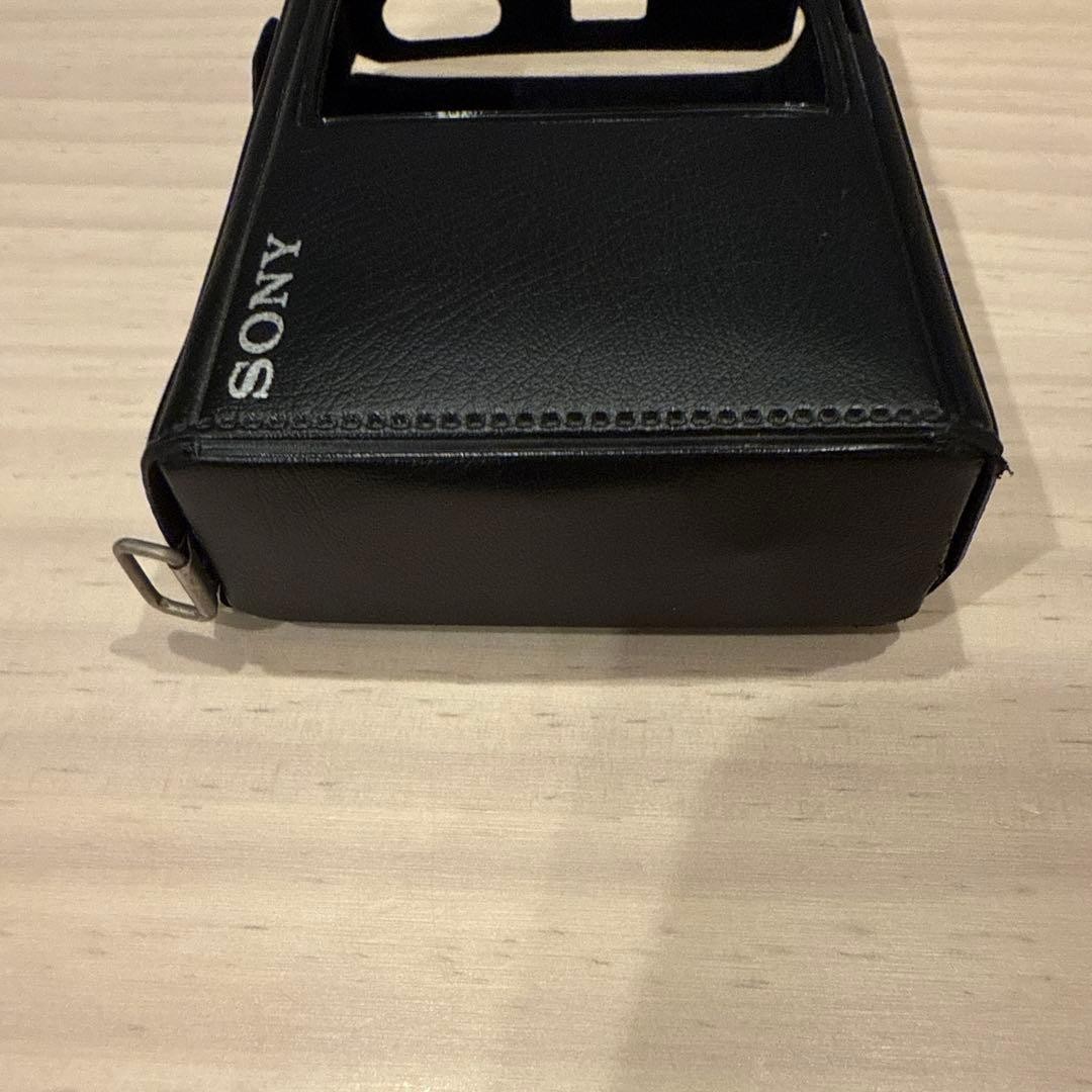 Rare Sony Cassette Tape Player Walkman WM-D3 With Leather Case