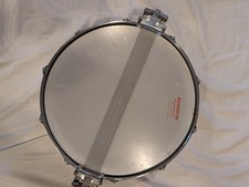 Ludwig Supraphonic LM 402 10 Lug rullante tamburo blu oliva distintivo 1978