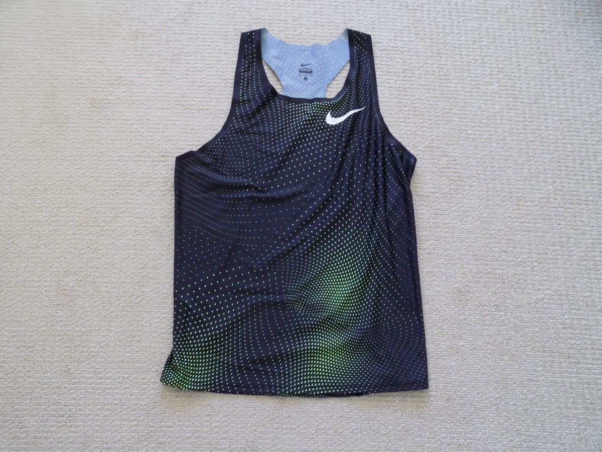 2016 MENS M MEDIUM NIKE RUNNING PRO ELITE SINGLET TANK 895443 XXX