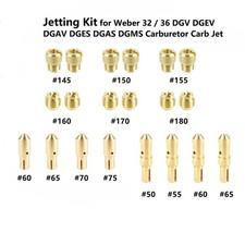 Jetting Kit For Weber 32 36 Dgv Dgev Dgav Dges Dgas Dgms Carburetor
