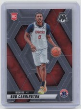 Bub Carrington Base Panini Mosaic #206 NM Rated Rookie