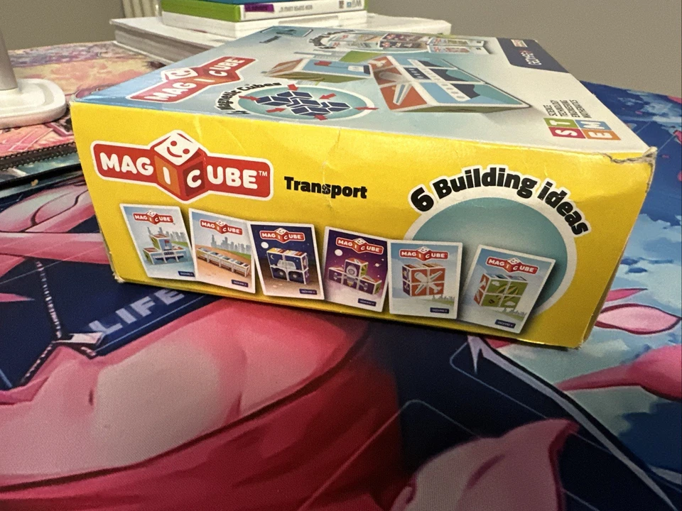 Geomag Magicube Transport Magnetic Baby Toddler Toy Magnetic Cubes 1-1/2+ NEW - Image 2 of 3