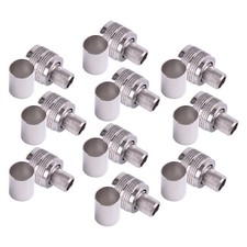 10x Male UHF PL-259 Crimp Converter Connectors Fit for RG8 RG213 RG214 Cable 