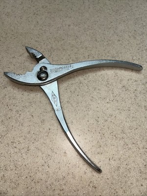 VINTAGE DIAMOND K36 6-1/2'' SLIP JOINT PLIERS DULUTH MN, USA
