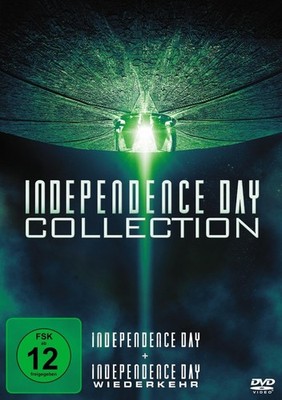 Independence Day - Teil: 1 + 2 (1996 + 2016)[2 DVD 's/Neu/OVP] Will Smith