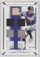 2019 National Treasures Game Gear Material Sevens 46/99 Garrett Hampson 6i2