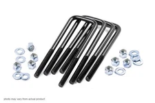 Rough Country 9/16" Square Suspension U-Bolts | 9/16 x 3 x 12 - 7667