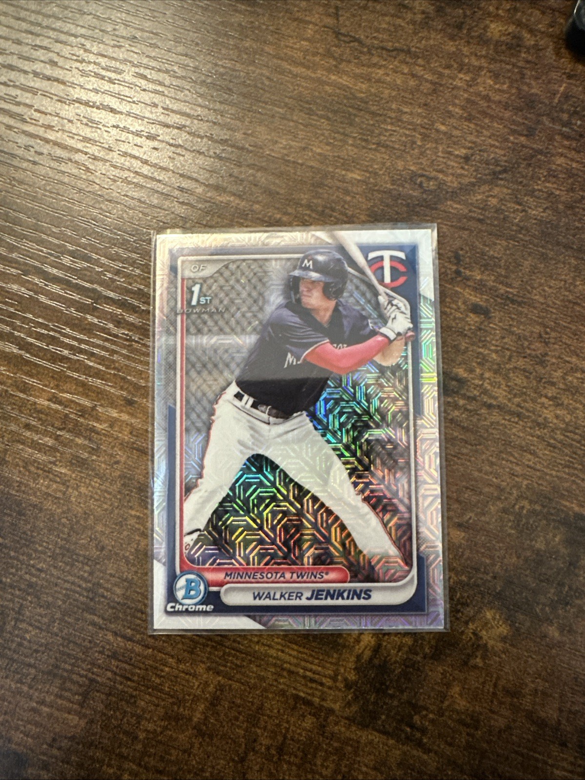 2024 Bowman Walker Jenkins Chrome Mega Box Mojo Refractor 1st #BCP-43