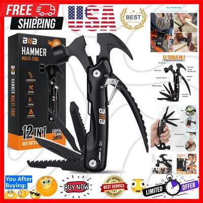 Gifts for Men, 12 in 1 Hammer Multitool, Anniversary Birthday Gifts for Men, ...