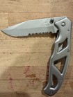 4 vintage knives 2 GERBER, 1 smith wesson, 1 japanese Foldable Pocket Knives — photo 4