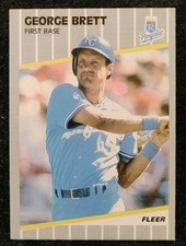 1989 Fleer (Set Break) #277 George Brett