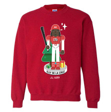 Official In The Clutch Elly De La Cruz MLBPA Nutcracker Christmas Baseball Tee