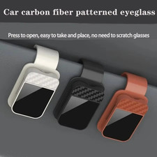 1pc Car Sun Visor Sunglasses Holder Eyeglasses Clip Card Ticket Organizer