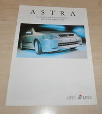 2000 Opel Astra I Line Irmscher Tuning Brochure Prospekt FR