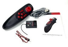 HotRC DS-600 RC Transmitter Receiver 6-Channel 2.4GHz Single Hand Controllable