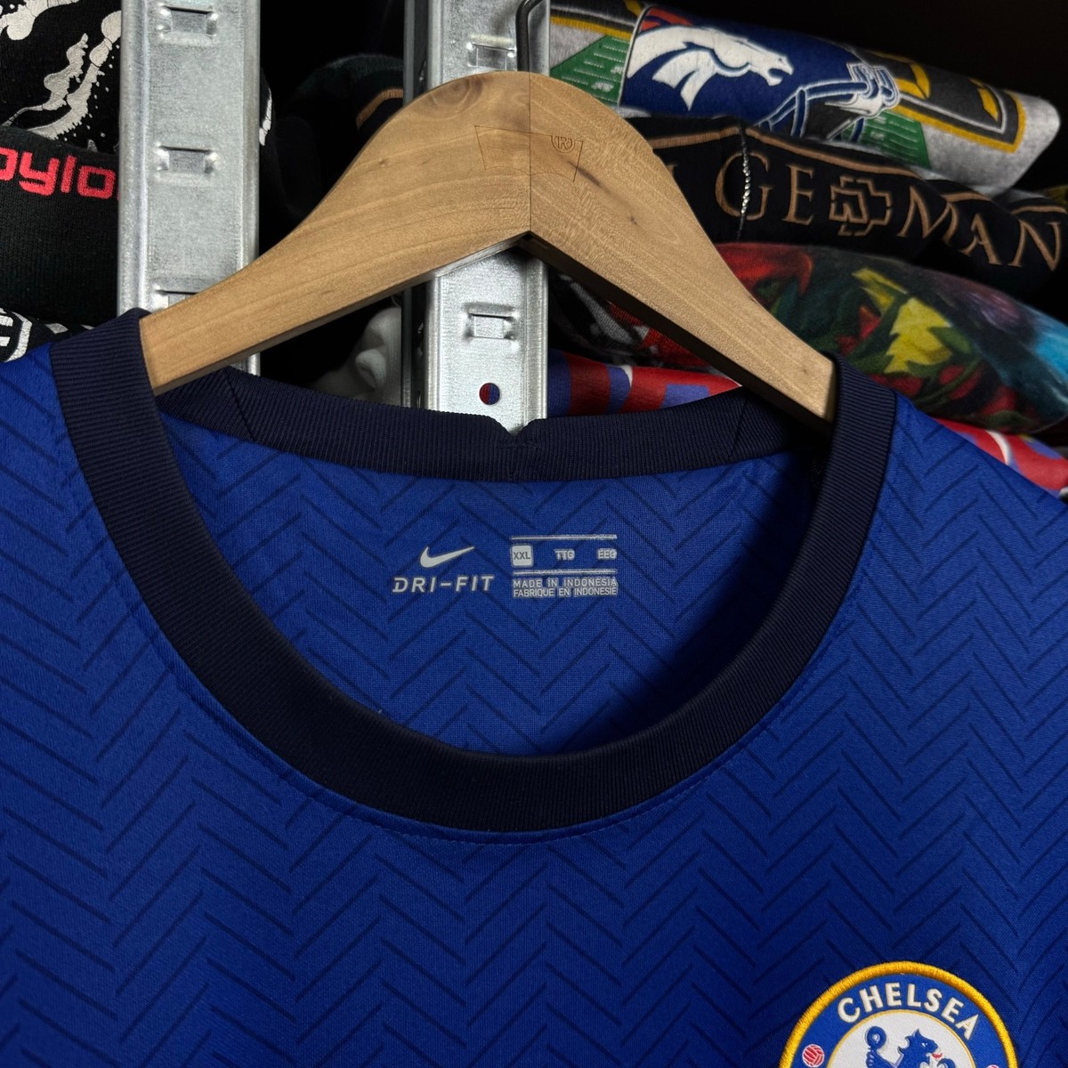 CHELSEA 2020 2021 HOME #28 AZPILICUETA FOOTBALL SHIRT SOCCER