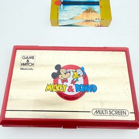 Nintendo Game & Watch Mickey & Donald Multi Screen Console Japan