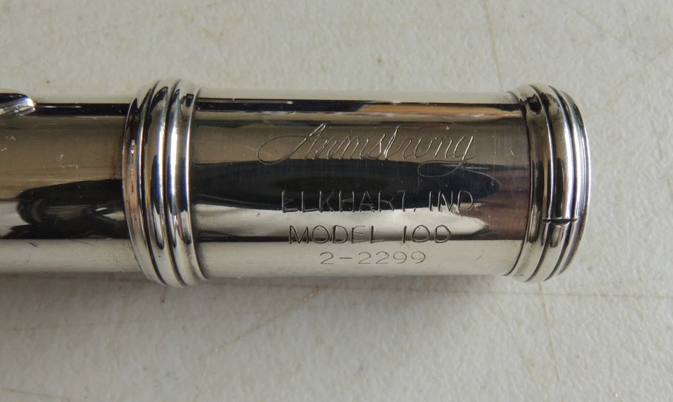 Armstrong Model 100 Flute With Silver Head - Image 2 of 4