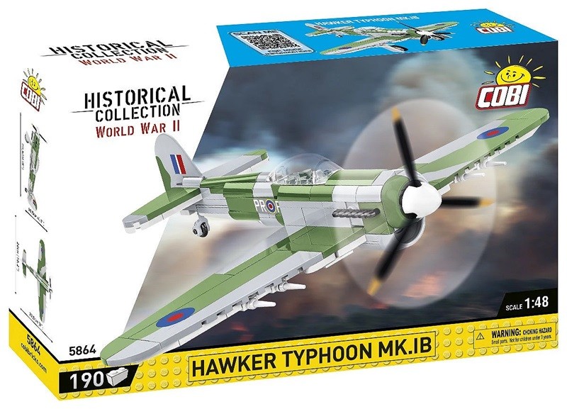 Cobi 5864 - Historical Collection - World War II - 1/48 - Hawker Typhoon Mk.1B