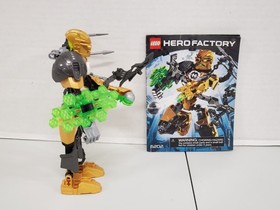 Lego 6202 Hero Factory: Rocka 100% Complete with Instruction Manual