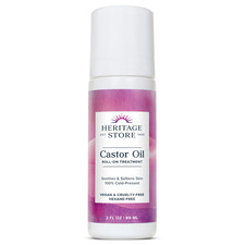Heritage Store Castor Oil Roll-On 3 fl oz 89 mL