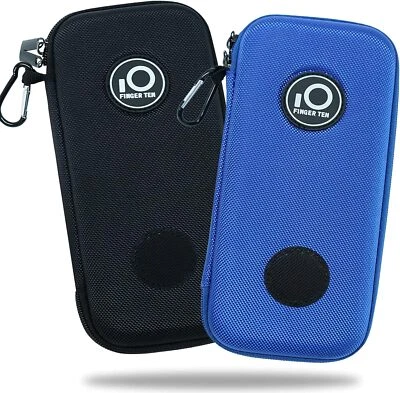 FINGER TEN Golf Glove Holder Valuables Pouch Case with Clip Hook to Golf Bags Storage Box