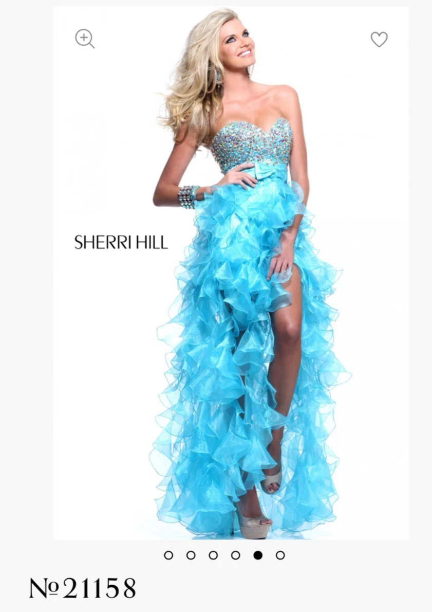 Sherri hill deals aqua
