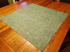 Green Grass Play mat / GripMat 36" x 36" Perfect for tabletop Euro games!