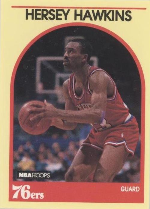 1989-90 NBA Hoops Superstars - Hersey Hawkins #71 - 1 of 1