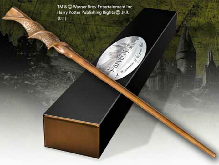Harry Potter Bacchetta Magica - Magic Wand Parvati Patil NOBLE COLLECTIONS