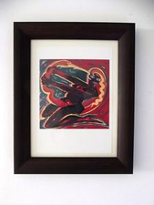 ELVIRA BACH - Druckgrafik - EDEL und HOCHWERTIG GERAHMT