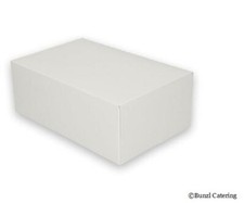 Fold Flat White Cake Boxes Pastry/Birthday/Dessert/Cupcake/Bakery/Wedding/Box