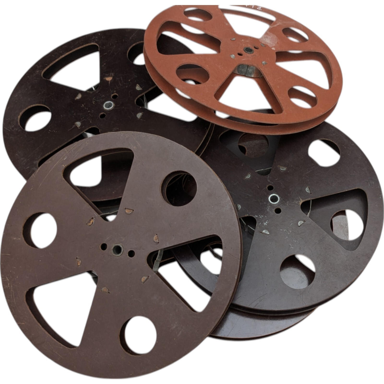 1 x  400FT BAKELITE PATHESCOPE 9.5MM  Cine Film Projector Reel Take Up Spool